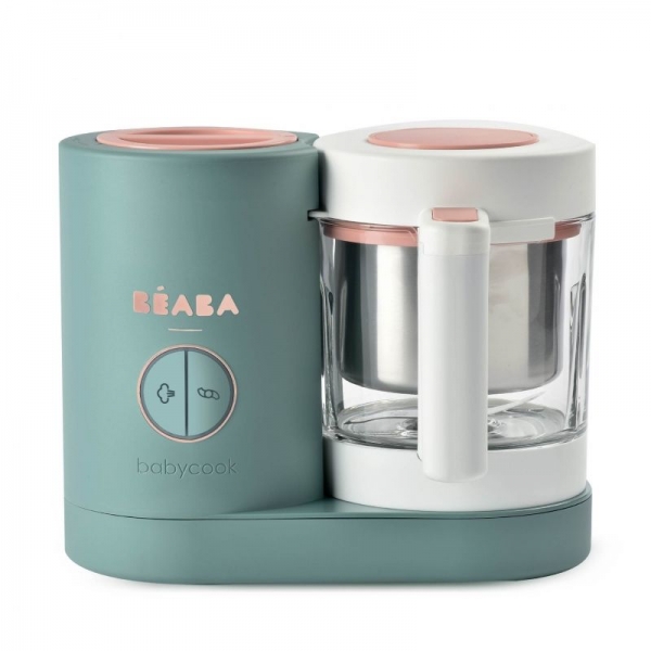 Beaba 芘亞芭 Babycook® Neo 6合1 嬰兒攪拌輔食機 (尤加利綠色)